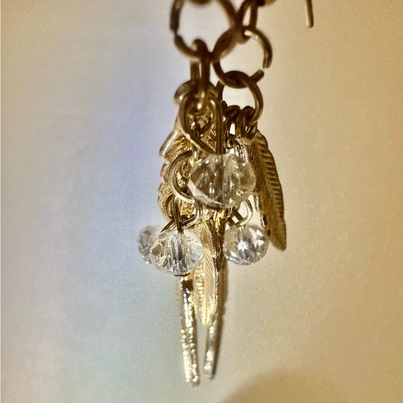 Vintage Never Worn Elegant Silver Leaf Earrings for Women - Picture 6 of 10